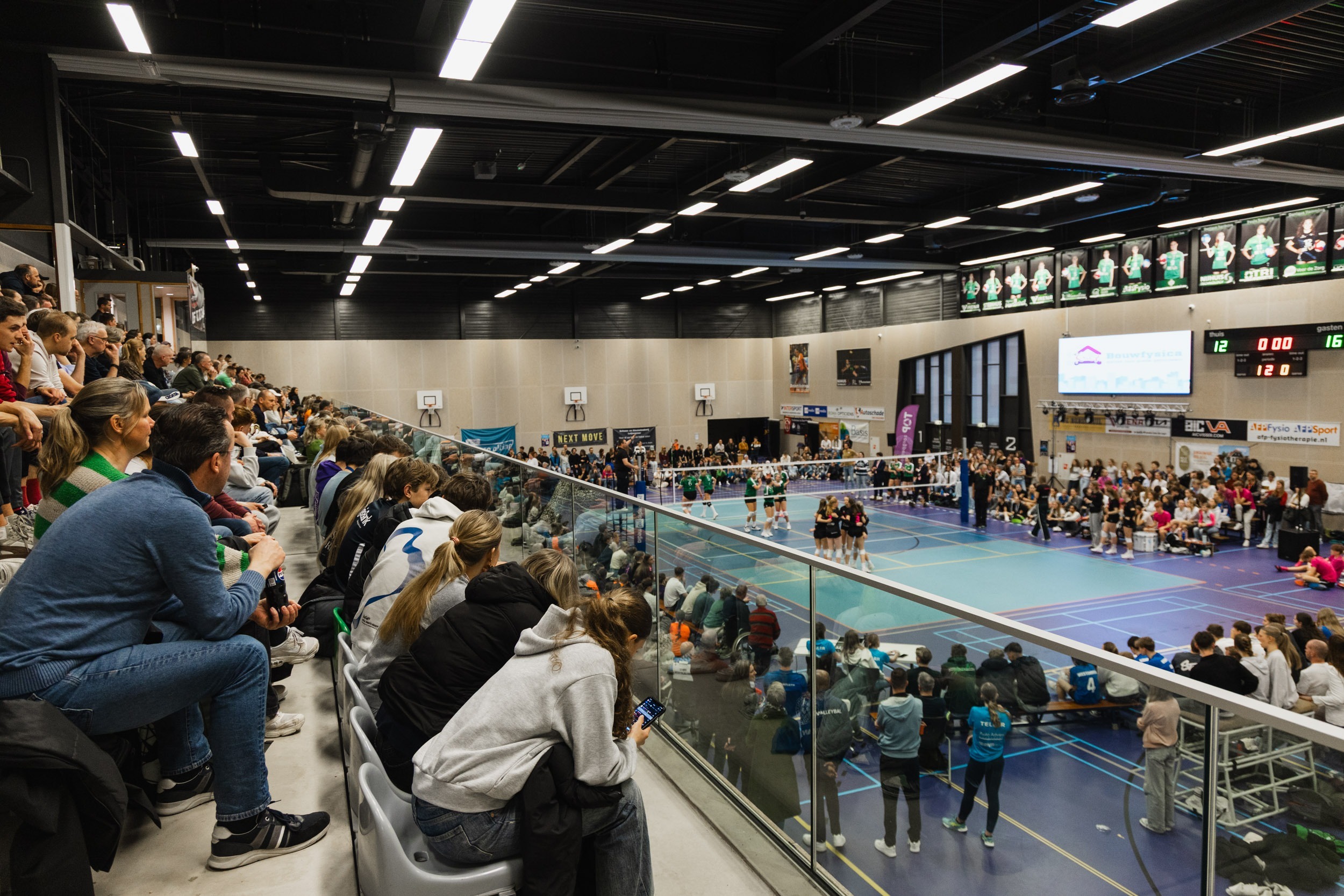 De deelnemende teams voor het PVT – dit jaar volledig in Sporthal Olympus
